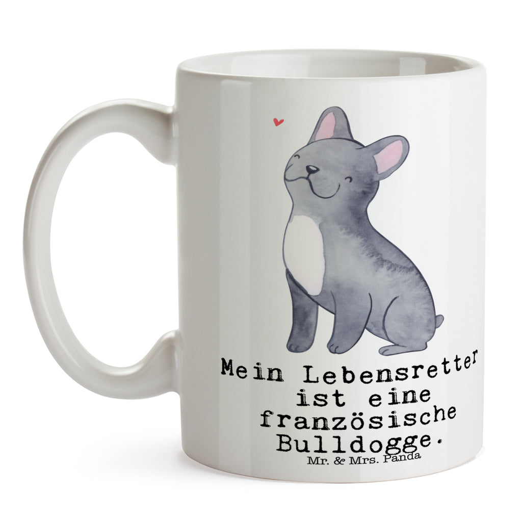 Tasse Französische Bulldogge Lebensretter Tasse, Kaffeetasse, Teetasse, Becher, Kaffeebecher, Teebecher, Keramiktasse, Porzellantasse, Büro Tasse, Geschenk Tasse, Tasse Sprüche, Tasse Motive, Kaffeetassen, Tasse bedrucken, Designer Tasse, Cappuccino Tassen, Schöne Teetassen, Hund, Hunderasse, Rassehund, Hundebesitzer, Geschenk, Tierfreund, Schenken, Welpe, Französische Bulldogge