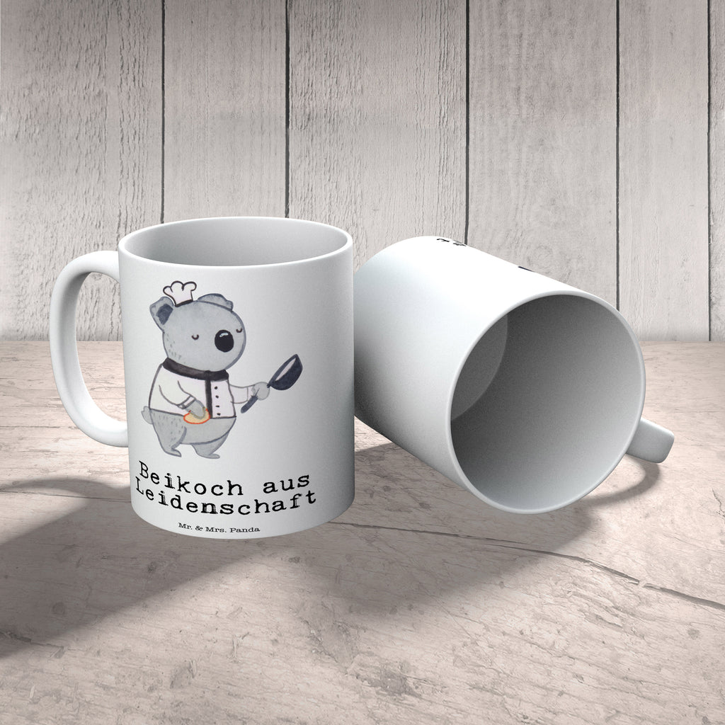 Tasse Beikoch aus Leidenschaft Tasse, Kaffeetasse, Teetasse, Becher, Kaffeebecher, Teebecher, Keramiktasse, Porzellantasse, Büro Tasse, Geschenk Tasse, Tasse Sprüche, Tasse Motive, Kaffeetassen, Tasse bedrucken, Designer Tasse, Cappuccino Tassen, Schöne Teetassen, Beruf, Ausbildung, Jubiläum, Abschied, Rente, Kollege, Kollegin, Geschenk, Schenken, Arbeitskollege, Mitarbeiter, Firma, Danke, Dankeschön, Beikoch, Spülhilfe, Hilfskoch, Jungkoch, Küchenhilfe, Gastronomie, Restaurant, Koch