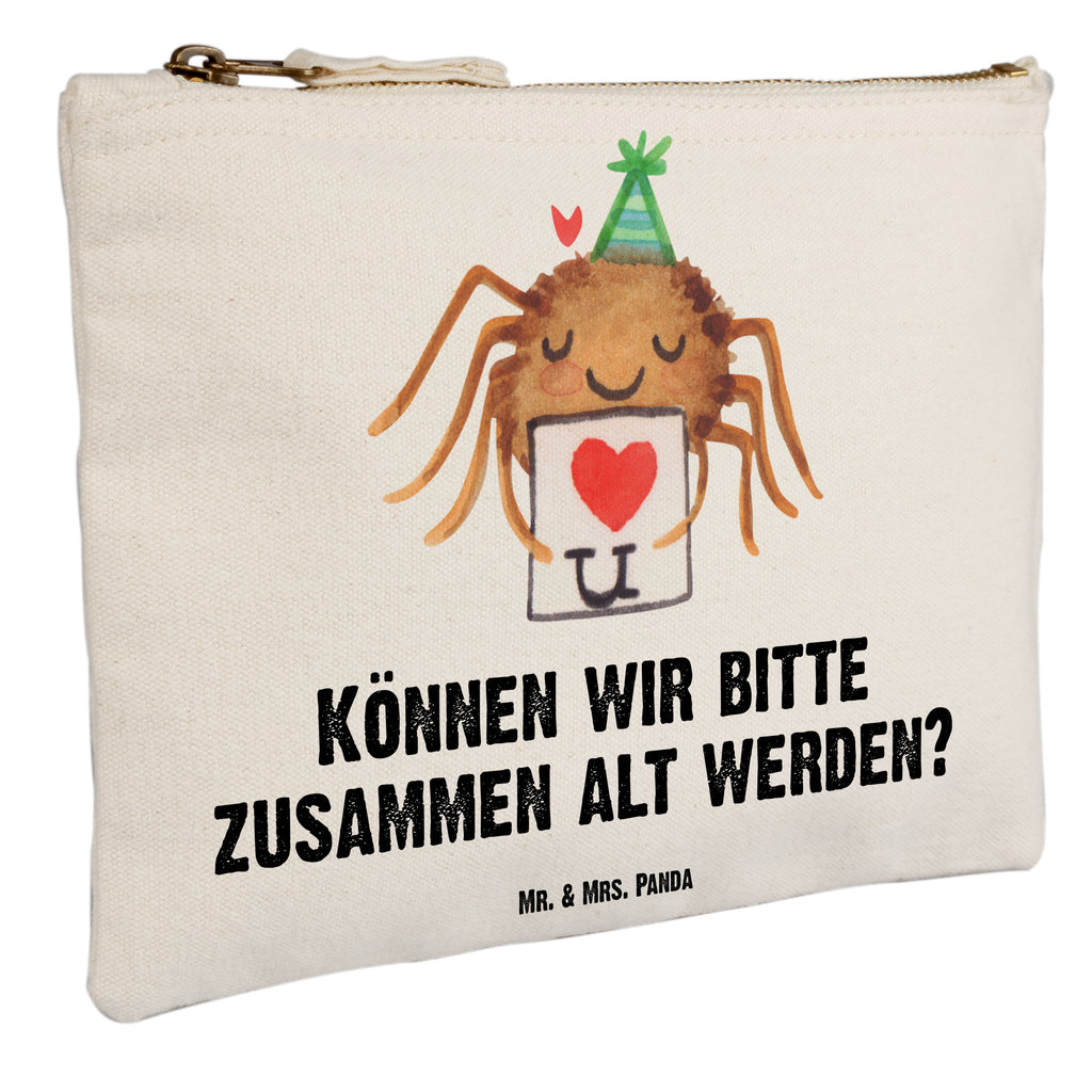 Schminktasche Spinne Agathe Brief Schminktasche, Kosmetiktasche, Kosmetikbeutel, Stiftemäppchen, Etui, Federmappe, Makeup, XXL, Schminketui, Kosmetiketui, Schlamperetui, Spinne Agathe, Spinne, Agathe, Videos, Merchandise, Liebesbeweis, Ich Liebe dich, Heiratsantrag, Verliebt, Liebespaar, Liebesgeschenk, Treuebeweis, Treuetest