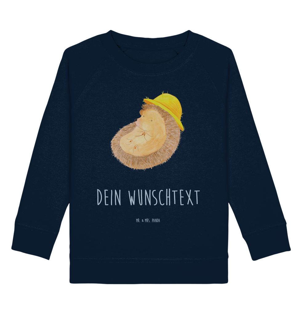 Personalisierter Kinder Pullover Igel betet Personalisierter Kinder Pullover, Personalisiertes Kinder Sweatshirt, Jungen, Mädchen, Tiermotive, Gute Laune, lustige Sprüche, Tiere, Igel, Igel mit Hut, Sonnenhut, Gott, Amen, beten, Leben, Dankbarkeit, Dankbar sein, dankbar, genießen