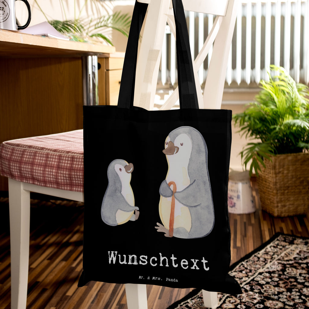 Personalisierte Tragetasche Pinguin Bester Opa der Welt Personalisierte Beuteltasche, Personalisierter Beutel, Personalisierte Einkaufstasche, Personalisierter Jutebeutel, Personalisierter Stoffbeutel, Tragetasche mit Namen, Einkaufstasche mit Namen, Stoffbeutel mit Namen, Personalisierte Tasche, Personalisierte Jutetasche, Personalisierte Kindergartentasche, für, Dankeschön, Geschenk, Schenken, Geburtstag, Geburtstagsgeschenk, Geschenkidee, Danke, Bedanken, Mitbringsel, Freude machen, Geschenktipp, Großvater, Grossvater, Opa, Opi. Großpapa, Großeltern, Enkel, Enkelin, Enkelkind, Kleinigkeit, Oppa, Oppi, Bester