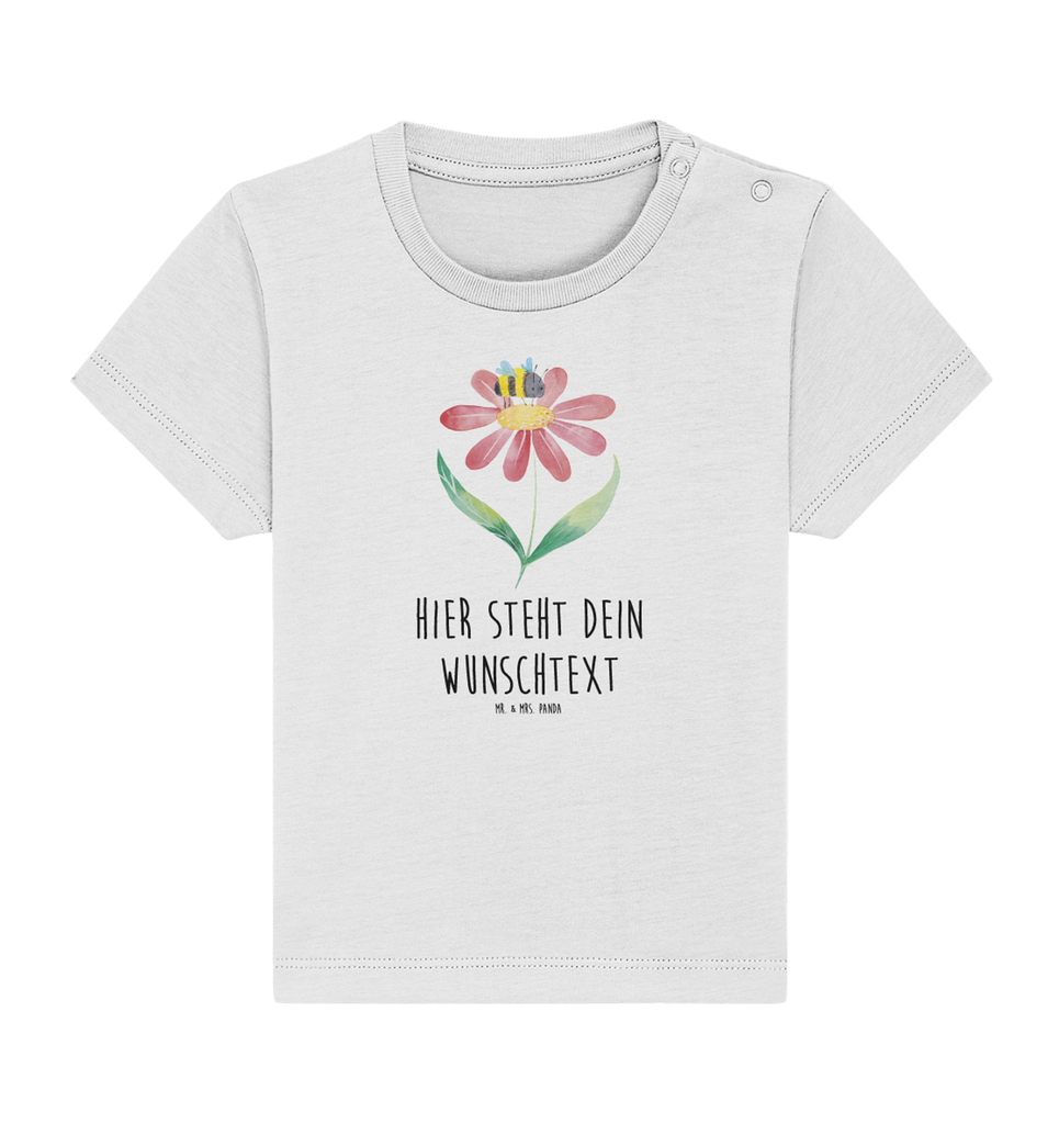 Personalisiertes Baby Shirt Hummel Blume Personalisiertes Baby T-Shirt, Personalisiertes Jungen Baby T-Shirt, Personalisiertes Mädchen Baby T-Shirt, Personalisiertes Shirt, Tiermotive, Gute Laune, lustige Sprüche, Tiere, Hummel, Blume, Wespe, Flauschig, Natur, Feld, Hummeln, Biene