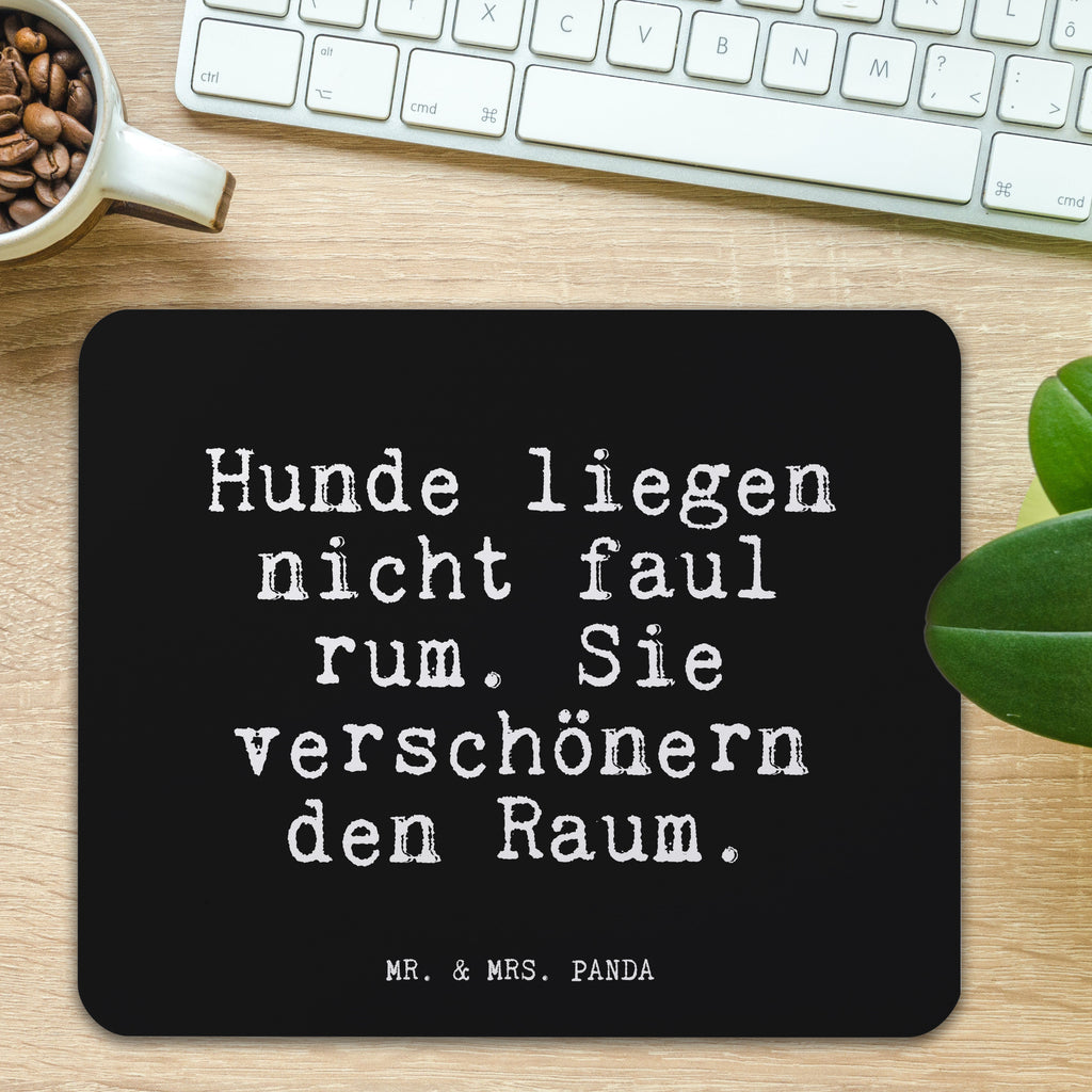 Mauspad Fun Talk Hunde liegen nicht faul rum. Sie verschönern den Raum. Mousepad, Computer zubehör, Büroausstattung, PC Zubehör, Arbeitszimmer, Mauspad, Einzigartiges Mauspad, Designer Mauspad, Mausunterlage, Mauspad Büro, Spruch, Sprüche, lustige Sprüche, Weisheiten, Zitate, Spruch Geschenke, Glizer Spruch Sprüche Weisheiten Zitate Lustig Weisheit Worte