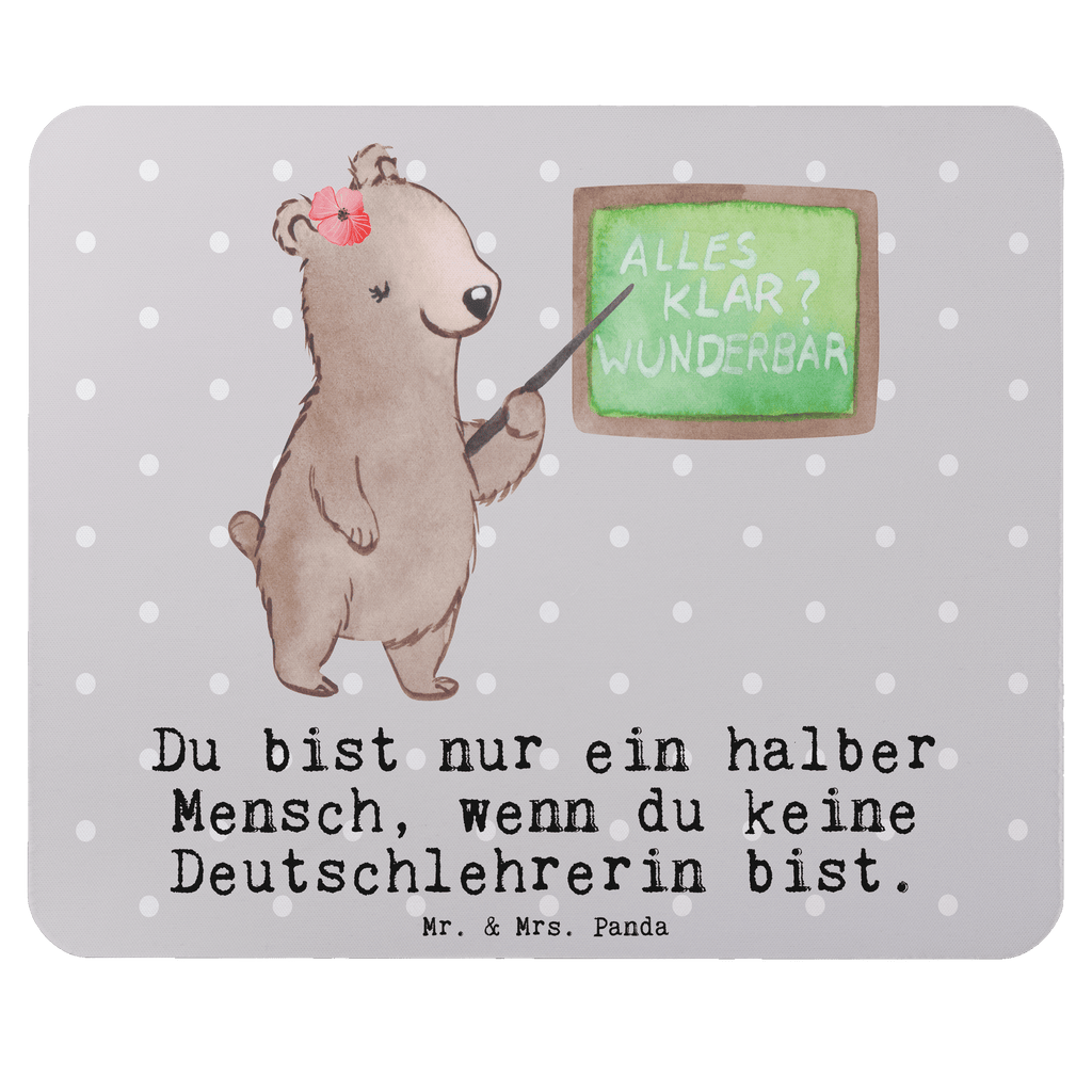 Mauspad Deutschlehrerin mit Herz Mousepad, Computer zubehör, Büroausstattung, PC Zubehör, Arbeitszimmer, Mauspad, Einzigartiges Mauspad, Designer Mauspad, Mausunterlage, Mauspad Büro, Beruf, Ausbildung, Jubiläum, Abschied, Rente, Kollege, Kollegin, Geschenk, Schenken, Arbeitskollege, Mitarbeiter, Firma, Danke, Dankeschön, Deutschlehrerin, Deutschunterricht, Schule, Grundschule