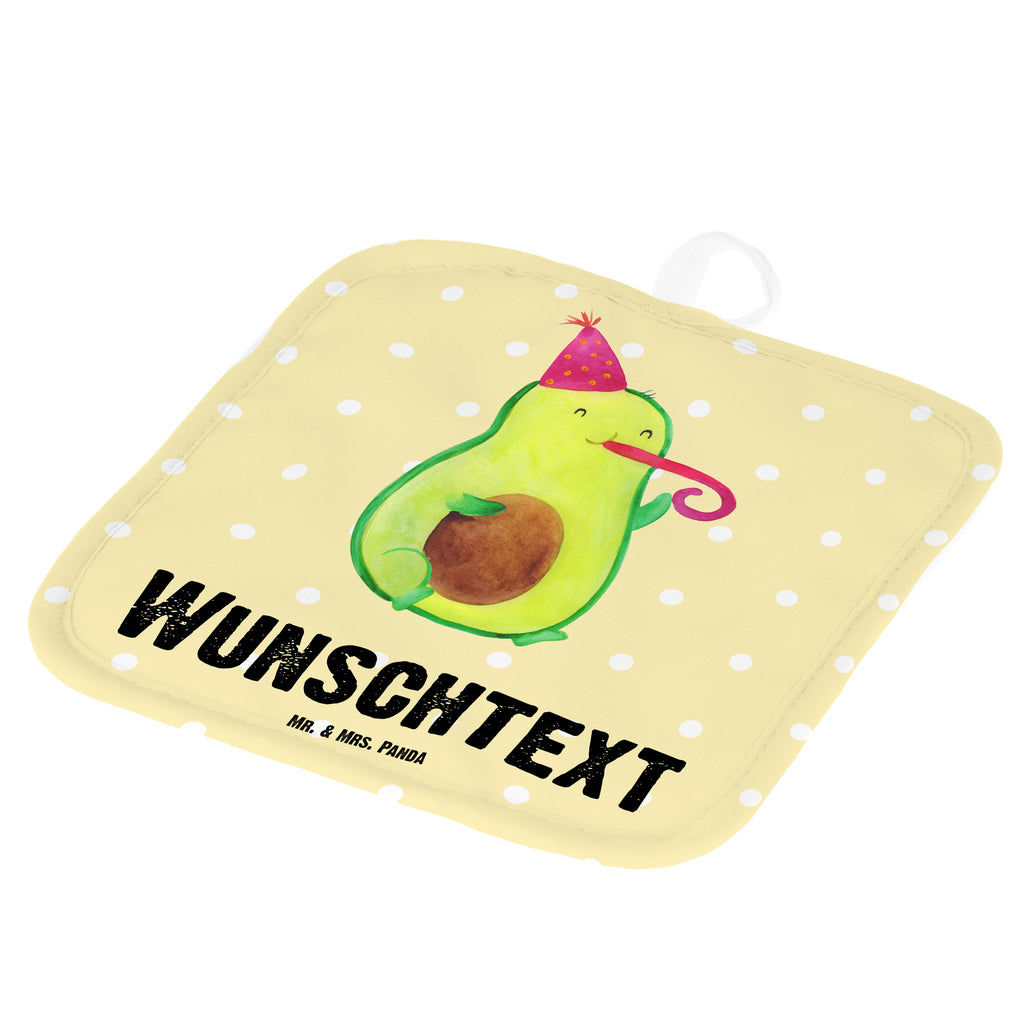 Personalisierte Topflappen Avocado Party Time Topflappen personalisiert, Personalisierte Topfuntersetzer, Personalisierter Ofenhandschuh, Topflappen Set personalisiert, Topflappen mit Namen, Namensaufdruck, Avocado, Veggie, Vegan, Gesund