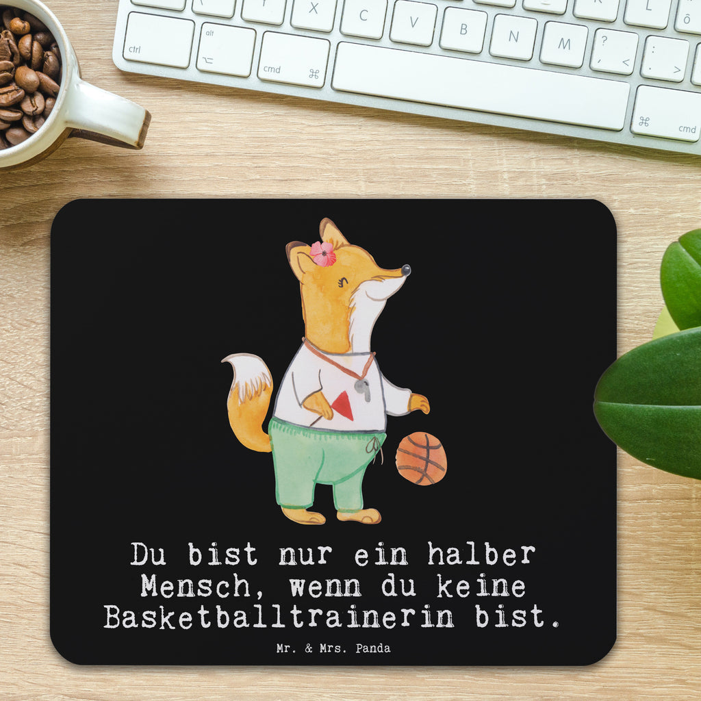 Mauspad Basketballtrainerin mit Herz Mousepad, Computer zubehör, Büroausstattung, PC Zubehör, Arbeitszimmer, Mauspad, Einzigartiges Mauspad, Designer Mauspad, Mausunterlage, Mauspad Büro, Beruf, Ausbildung, Jubiläum, Abschied, Rente, Kollege, Kollegin, Geschenk, Schenken, Arbeitskollege, Mitarbeiter, Firma, Danke, Dankeschön, Basketballtrainerin, Basketball, Sport, Ballsport, Basketballcoach, Basketballerin, Verein