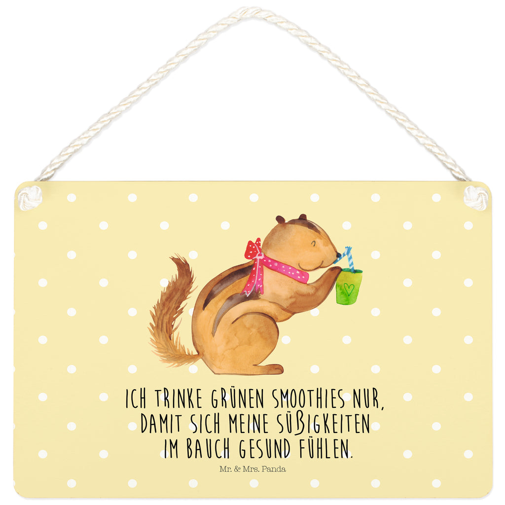 Deko Schild Eichhörnchen Smoothie Dekoschild, Deko Schild, Schild, Tür Schild, Türschild, Holzschild, Wandschild, Wanddeko, Tiermotive, Gute Laune, lustige Sprüche, Tiere, Green Smoothies, Diät, Abnehmen, Streifenhörnchen, Eichhörnchen