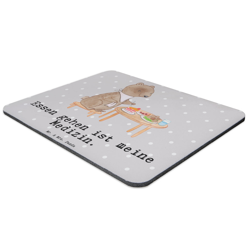 Mauspad Bär Essen gehen Medizin Mousepad, Computer zubehör, Büroausstattung, PC Zubehör, Arbeitszimmer, Mauspad, Einzigartiges Mauspad, Designer Mauspad, Mausunterlage, Mauspad Büro, Geschenk, Sport, Sportart, Hobby, Schenken, Danke, Dankeschön, Auszeichnung, Gewinn, Sportler, Essen gehen, Essen, Restaurant, Restaurantbesuch, Köstlichkeiten