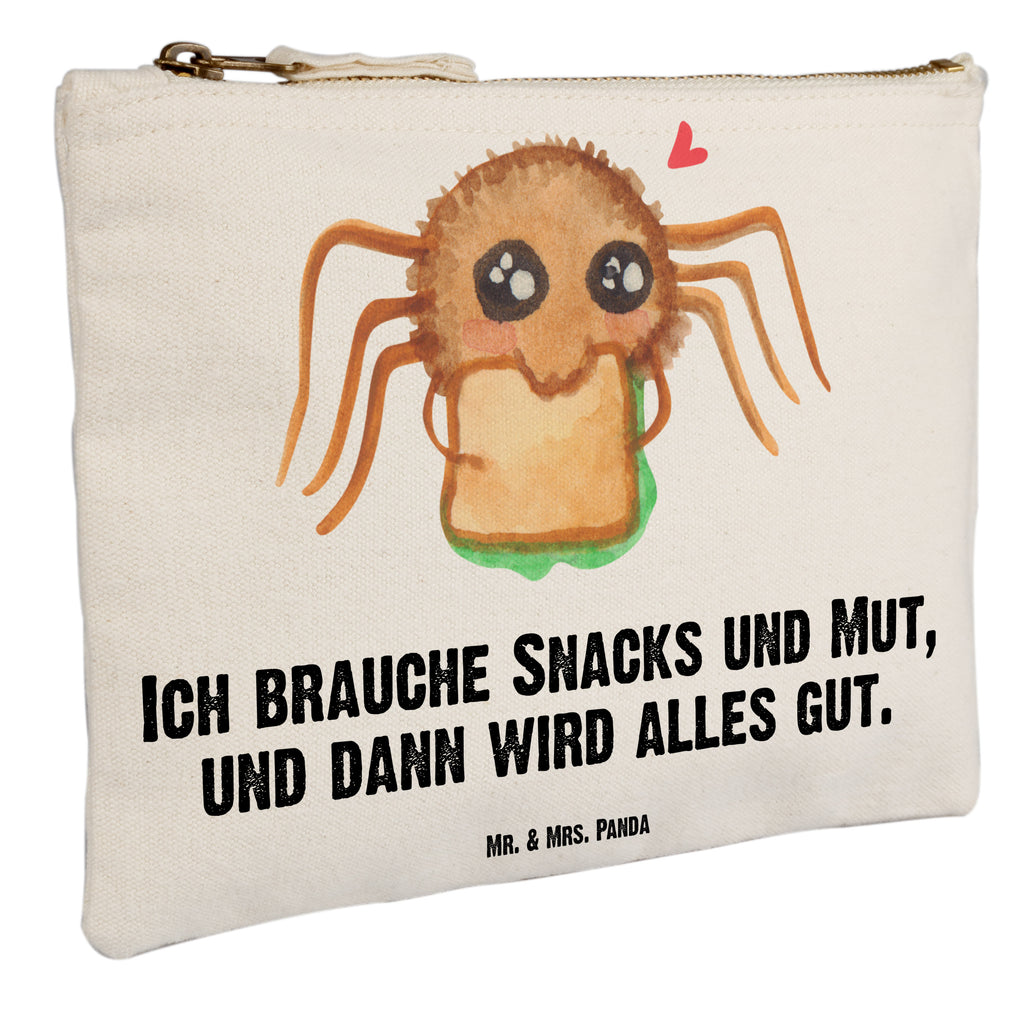 Schminktasche Spinne Agathe Sandwich Schminktasche, Kosmetiktasche, Kosmetikbeutel, Stiftemäppchen, Etui, Federmappe, Makeup, XXL, Schminketui, Kosmetiketui, Schlamperetui, Spinne Agathe, Spinne, Agathe, Videos, Merchandise, Glück, Mut, Hungrig, Verfressen, Lebensfreude, Alles wird gut, Hunger