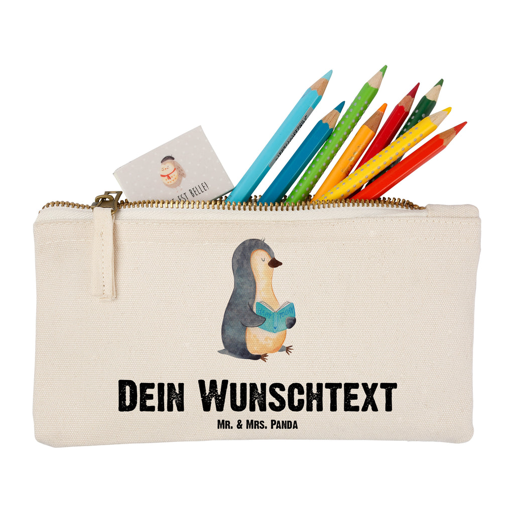 Personalisierte Schminktasche Pinguin Buch Personalisierte Schminktasche, Personalisierte Kosmetiktasche, Personalisierter Kosmetikbeutel, Personalisiertes Stiftemäppchen, Personalisiertes Etui, Personalisierte Federmappe, Personalisierte Makeup Bag, Personalisiertes Schminketui, Personalisiertes Kosmetiketui, Personalisiertes Schlamperetui, Schminktasche mit Namen, Kosmetiktasche mit Namen, Kosmetikbeutel mit Namen, Stiftemäppchen mit Namen, Etui mit Namen, Federmappe mit Namen, Makeup Bg mit Namen, Schminketui mit Namen, Kosmetiketui mit Namen, Schlamperetui mit Namen, Schminktasche personalisieren, Schminktasche bedrucken, Schminktasche selbst gestalten, Pinguin, Pinguine, Buch, Lesen, Bücherwurm, Nichtstun, Faulenzen, Ferien, Urlaub, Freizeit