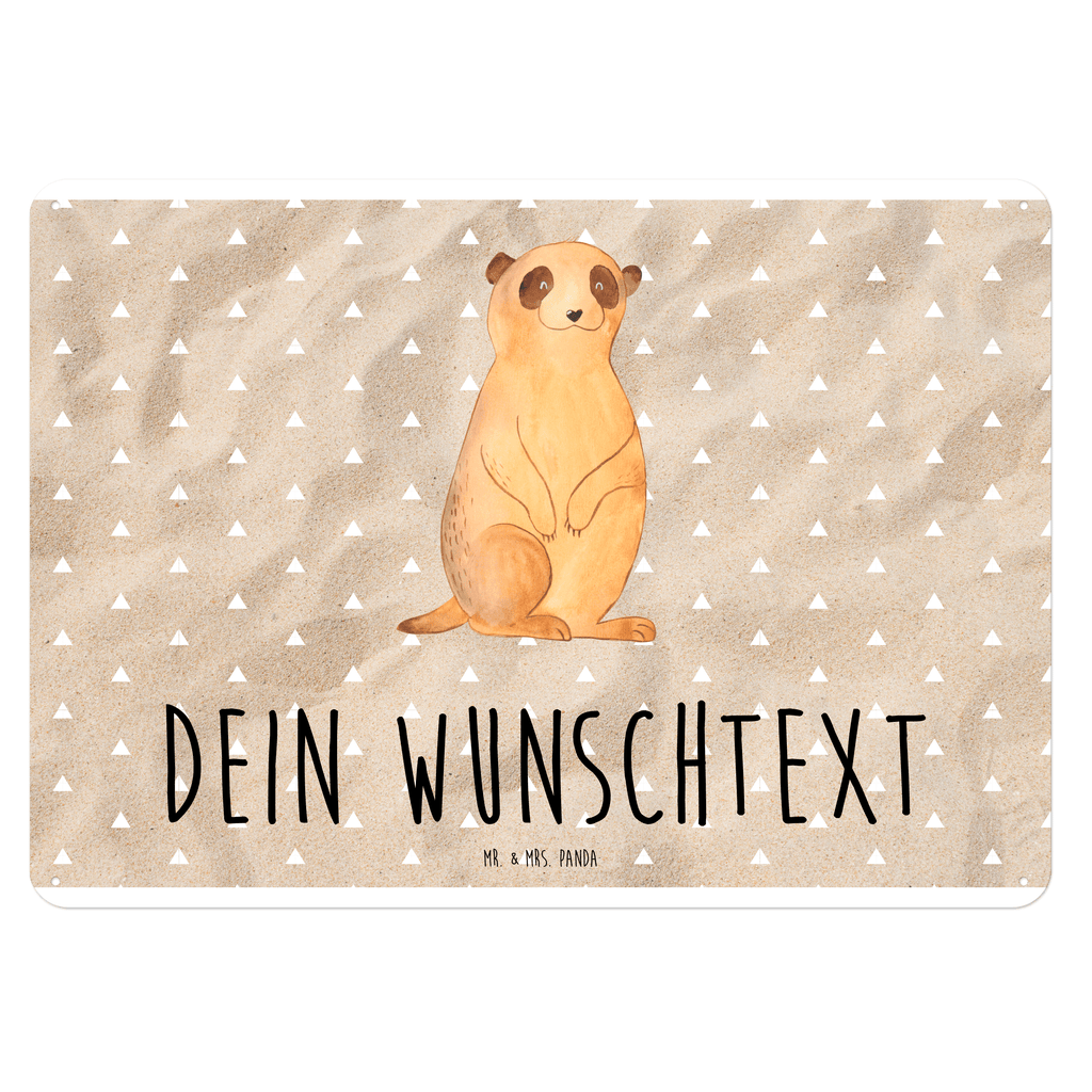 Personalisiertes Blechschild Erdmännchen Blechschild, Metallschild, Geschenk Schild, Schild, Magnet-Metall-Schild, Deko Schild, Wandschild, Wand-Dekoration, Türschild, Afrika, Wildtiere, Erdmännchen, Reisen, Spruch, Weltreise, Afrikareise, Roadtrip, Traveling