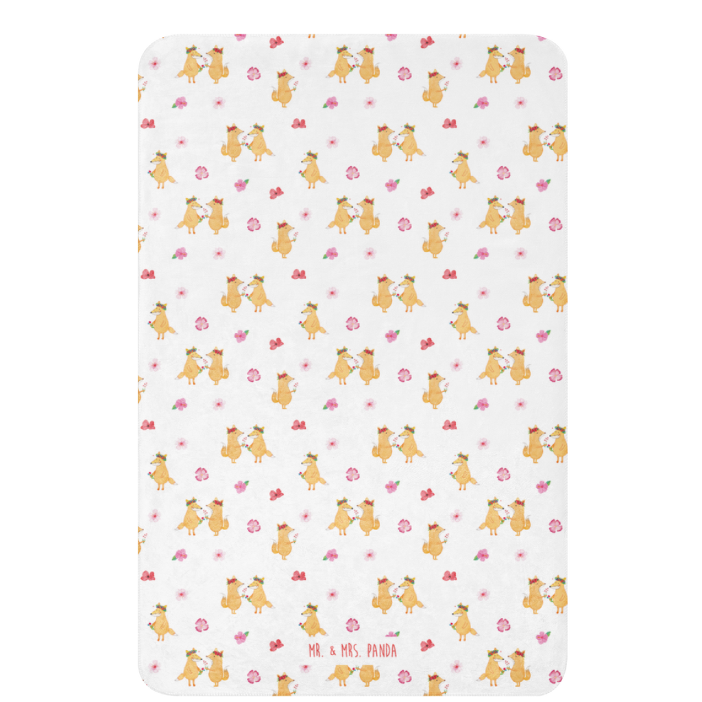 Sherpa Kuscheldecke Fuchs Blumen Muster Fuchs, Füchse, Fox, Liebe, Freundin, Fuchsmädchen, Blumenmädchen, Freundinnen, Liebesbeweis, Blume, Blumen, Motivation, Freude, ich, mich, Selbstliebe