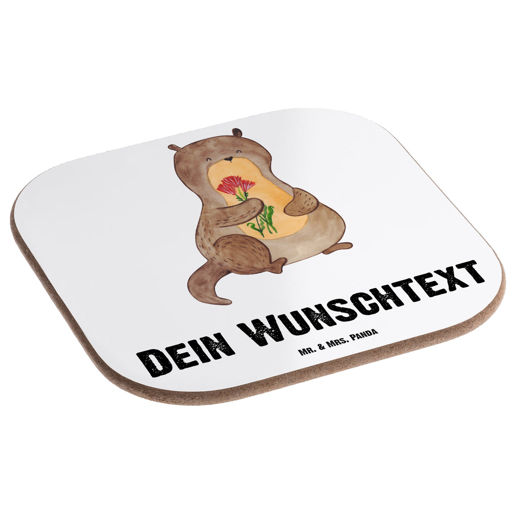 Personalisierte Untersetzer Otter Blumenstrauß Personalisierte Untersetzer, PErsonalisierte Bierdeckel, Personalisierte Glasuntersetzer, Peronalisierte Untersetzer Gläser, Personalisiert Getränkeuntersetzer, Untersetzer mit Namen, Bedrucken, Personalisieren, Namensaufdruck, Otter, Fischotter, Seeotter, Otter Seeotter See Otter