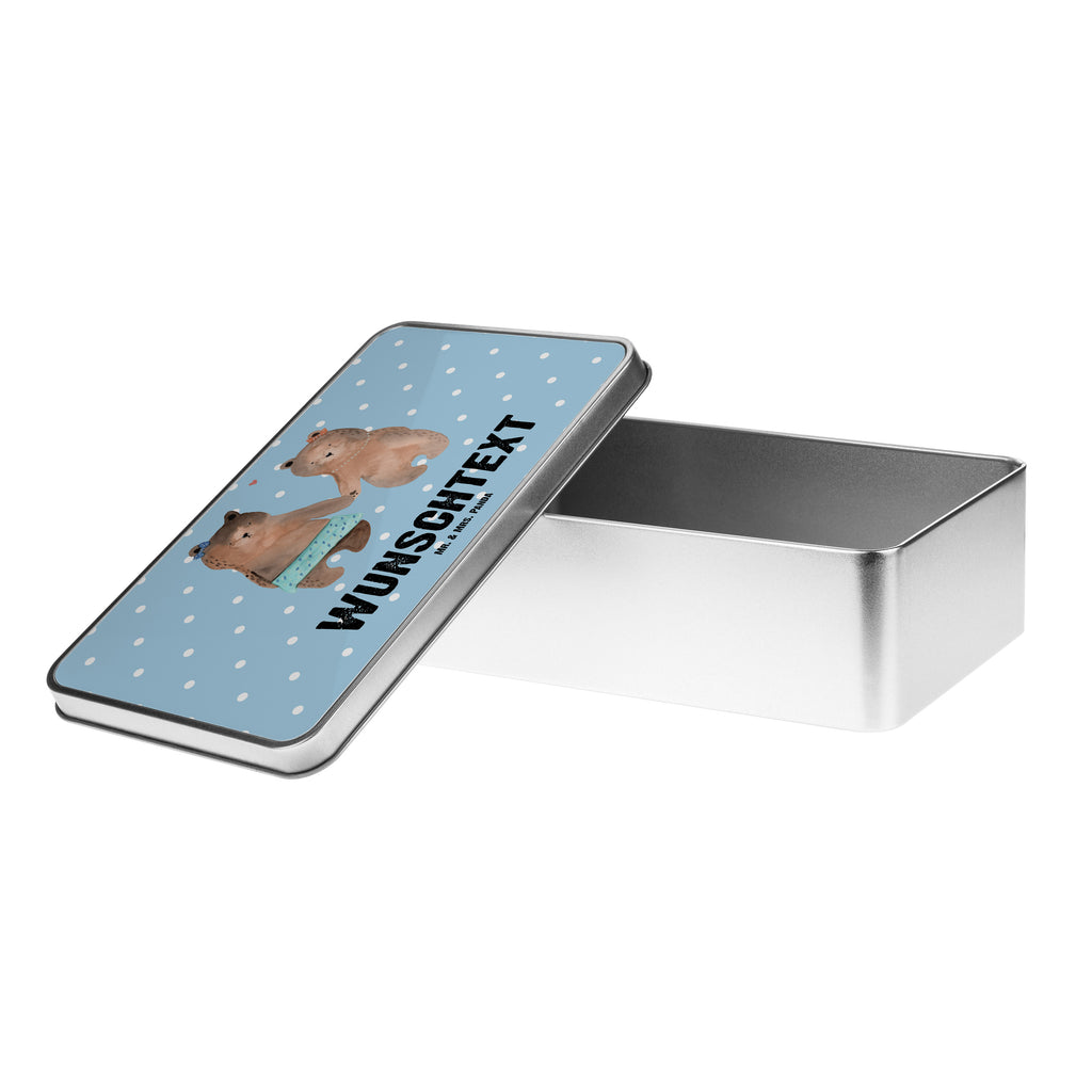 Personalisierte Metalldose Bär Freundin Personalisierte Metalldose, Dose mit Namen, Namensdose, Kiste mit Namen, Namenskiste, Bär, Teddy, Teddybär, Bär Freundin Beste Freund Liebe Liebesbeweis Verliebt Kumpel Kumpeliene