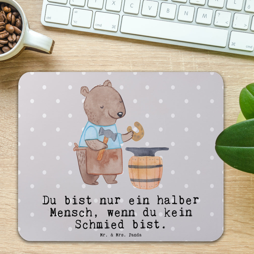 Mauspad Schmied mit Herz Mousepad, Computer zubehör, Büroausstattung, PC Zubehör, Arbeitszimmer, Mauspad, Einzigartiges Mauspad, Designer Mauspad, Mausunterlage, Mauspad Büro, Beruf, Ausbildung, Jubiläum, Abschied, Rente, Kollege, Kollegin, Geschenk, Schenken, Arbeitskollege, Mitarbeiter, Firma, Danke, Dankeschön