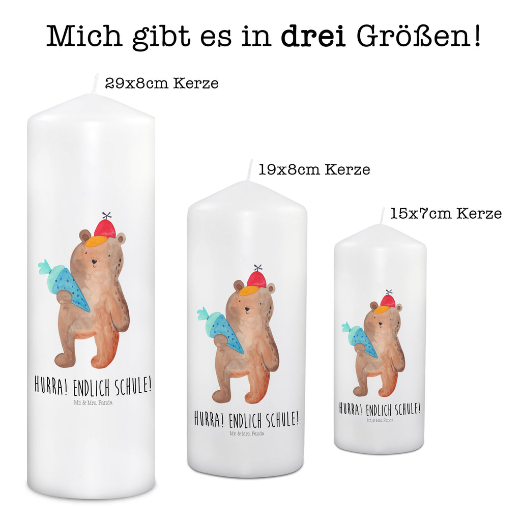 Kerze Bär Schultüte Kerze, Taufkerze, Kommunionskerze, Geburtstagskerze, Geschenk Kerze, Taufgeschenk Kerze, Kerze mit Druck, Besondere Kerze, Geschenkidee Kerze, Kerze für Kommunion, Geburtstag Kerze, Kommunion Kerze, Bär, Teddy, Teddybär, Bär Motiv, Schultüte, Erster Schultag Geschenk, Einschulung Geschenk, Schule Geschenk, Grundschule, Schulanfang, Schulbeginn