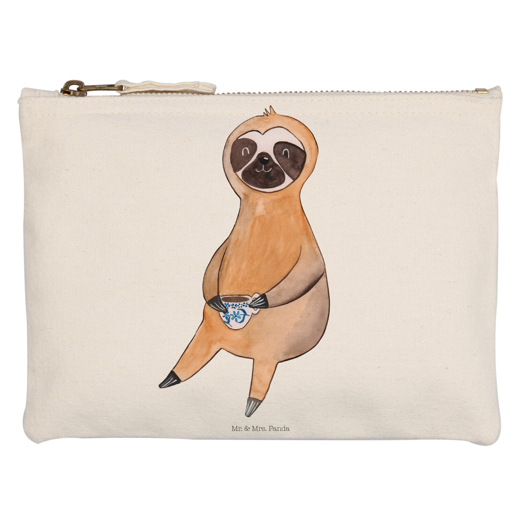 Schminktasche Faultier Kaffee Schminktasche, Kosmetiktasche, Kosmetikbeutel, Stiftemäppchen, Etui, Federmappe, Makeup, XXL, Schminketui, Kosmetiketui, Schlamperetui, Faultier, Faultier Geschenk, Faultier Deko, Faultiere, faul, Lieblingstier, Kaffee, erster Kaffee, Morgenmuffel, Frühaufsteher, Kaffeetasse, Genießer, Coffee, Kaffeegetränk