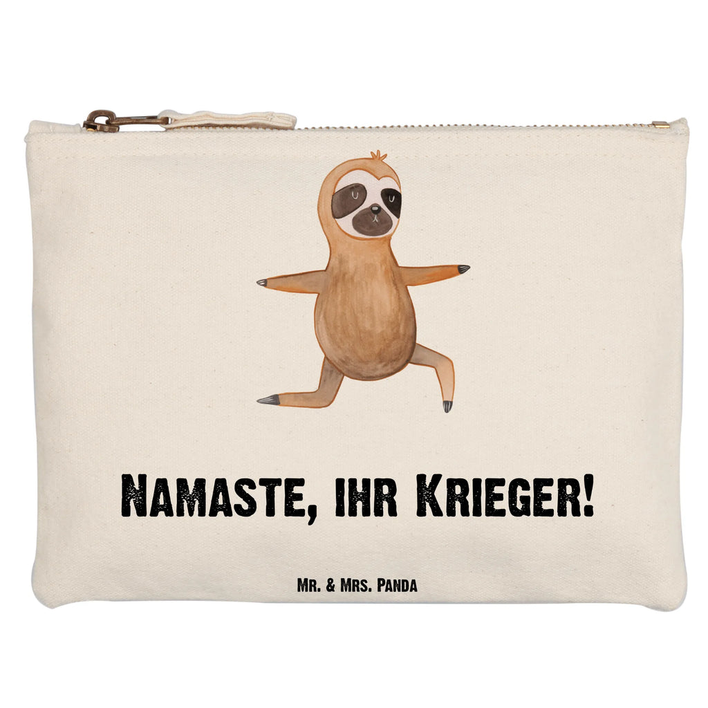 Schminktasche Faultier Yoga Schminktasche, Kosmetiktasche, Kosmetikbeutel, Stiftemäppchen, Etui, Federmappe, Makeup, XXL, Schminketui, Kosmetiketui, Schlamperetui, Faultier, Faultier Geschenk, Faultier Deko, Faultiere, faul, Lieblingstier, Yoga, Namaste, Krieger, Yogaübungen, Meditation, Atmung, Gelassenheit, Entspannung