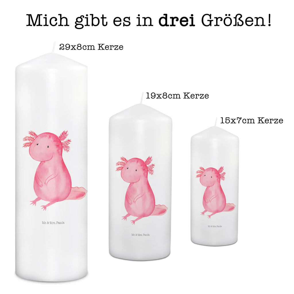 Kerze Axolotl Kerze, Taufkerze, Kommunionskerze, Geburtstagskerze, Geschenk Kerze, Taufgeschenk Kerze, Kerze mit Druck, Besondere Kerze, Geschenkidee Kerze, Kerze für Kommunion, Geburtstag Kerze, Kommunion Kerze, Axolotl, Molch, Axolot, vergnügt, fröhlich, zufrieden, Lebensstil, Weisheit, Lebensweisheit, Liebe, Freundin