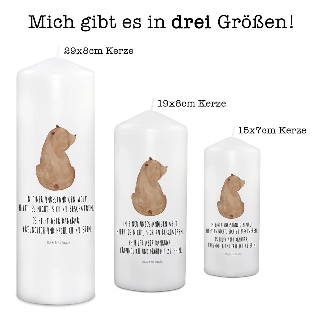 Kerze Bär Schulterblick Kerze, Taufkerze, Kommunionskerze, Geburtstagskerze, Geschenk Kerze, Taufgeschenk Kerze, Kerze mit Druck, Besondere Kerze, Geschenkidee Kerze, Kerze für Kommunion, Geburtstag Kerze, Kommunion Kerze, Bär, Teddy, Teddybär, Selbstachtung, Weltansicht, Motivation, Bären, Bärenliebe, Weisheit