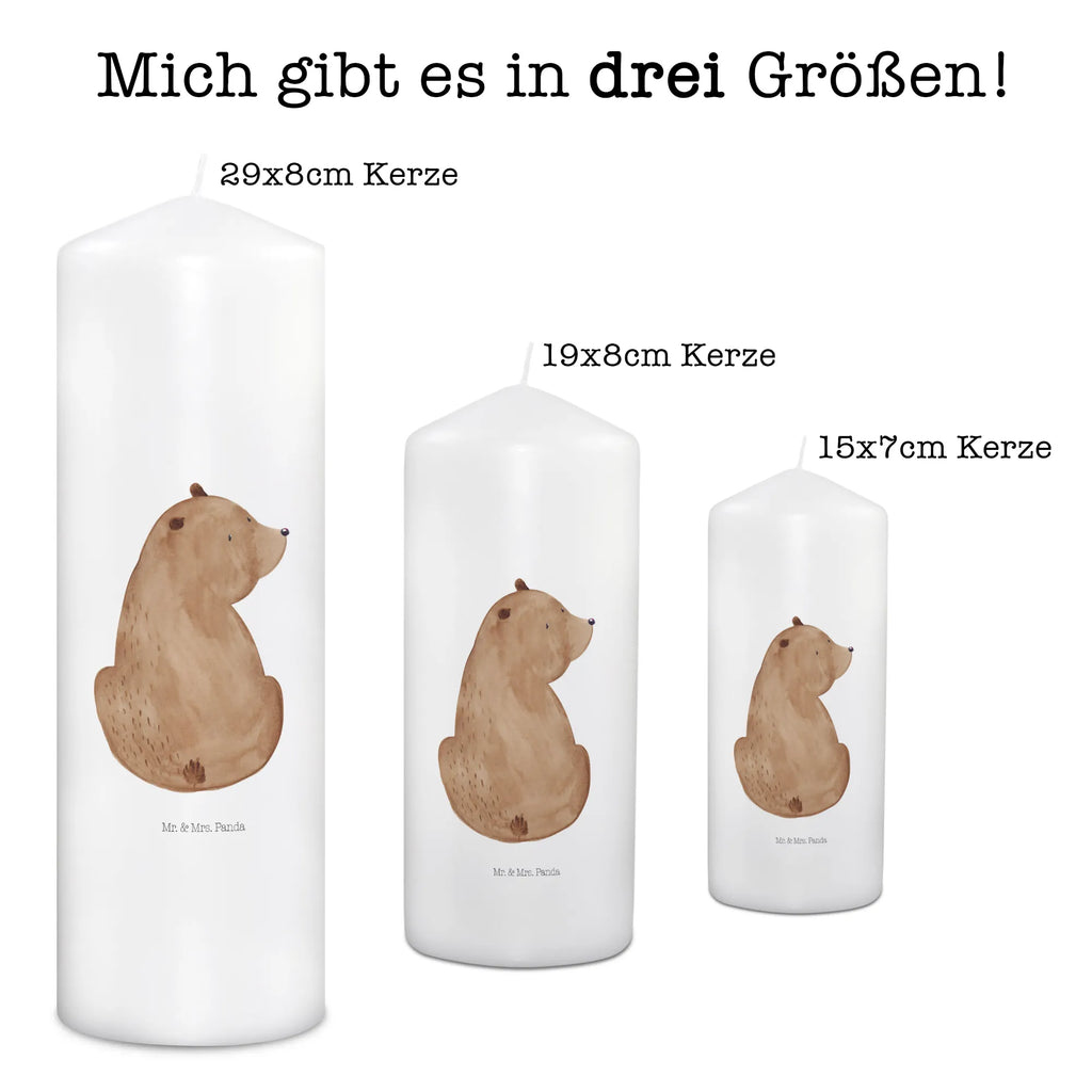 Kerze Bär Schulterblick Kerze, Taufkerze, Kommunionskerze, Geburtstagskerze, Geschenk Kerze, Taufgeschenk Kerze, Kerze mit Druck, Besondere Kerze, Geschenkidee Kerze, Kerze für Kommunion, Geburtstag Kerze, Kommunion Kerze, Bär, Teddy, Teddybär, Selbstachtung, Weltansicht, Motivation, Bären, Bärenliebe, Weisheit