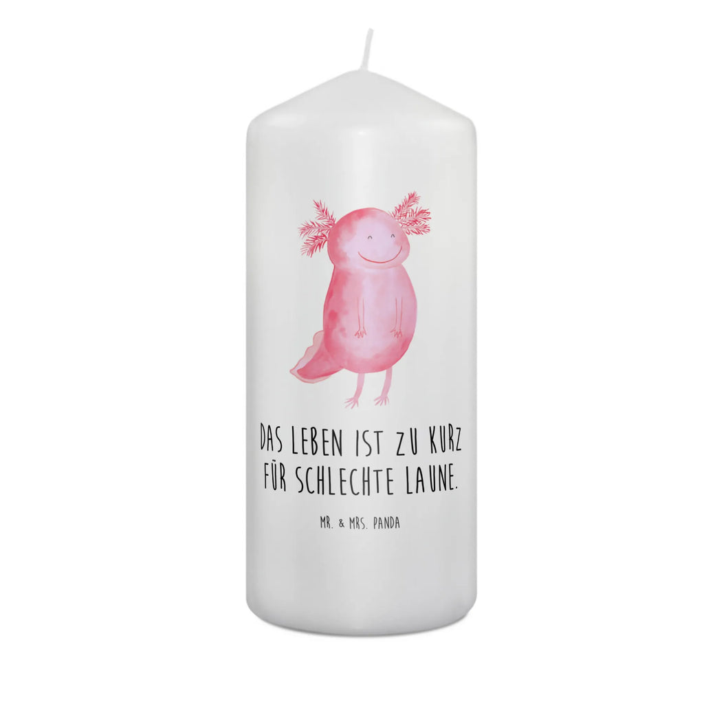 Candle axolotl Happy Kerze, Taufkerze, Kommunionskerze, Geburtstagskerze, Geschenk Kerze, Taufgeschenk Kerze, Kerze mit Druck, Besondere Kerze, Geschenkidee Kerze, Kerze für Kommunion, Geburtstag Kerze, Kommunion Kerze, Axolotl, Molch, Axolot, Schwanzlurch, Lurch, Lurche, Motivation, gute Laune