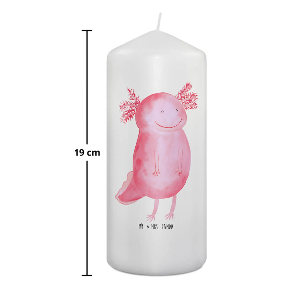 Candle axolotl Happy Kerze, Taufkerze, Kommunionskerze, Geburtstagskerze, Geschenk Kerze, Taufgeschenk Kerze, Kerze mit Druck, Besondere Kerze, Geschenkidee Kerze, Kerze für Kommunion, Geburtstag Kerze, Kommunion Kerze, Axolotl, Molch, Axolot, Schwanzlurch, Lurch, Lurche, Motivation, gute Laune