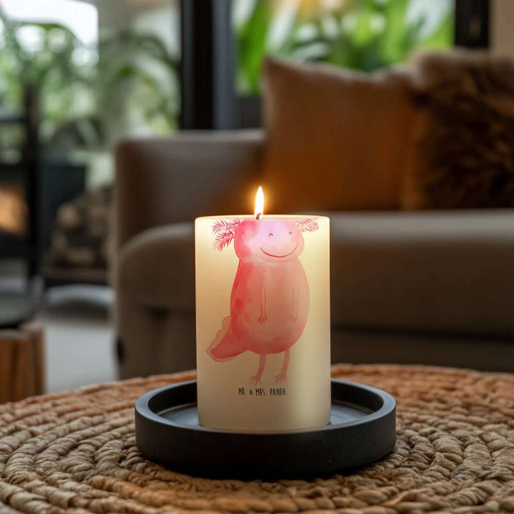 Candle axolotl Happy Kerze, Taufkerze, Kommunionskerze, Geburtstagskerze, Geschenk Kerze, Taufgeschenk Kerze, Kerze mit Druck, Besondere Kerze, Geschenkidee Kerze, Kerze für Kommunion, Geburtstag Kerze, Kommunion Kerze, Axolotl, Molch, Axolot, Schwanzlurch, Lurch, Lurche, Motivation, gute Laune