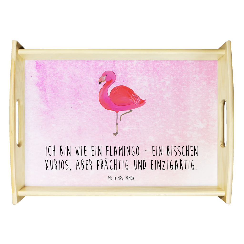 Serviertablett Flamingo Classic Serviertablett, Tablett, Holztablett, Küchentablett, Dekotablett, Frühstückstablett, Flamingo, Einzigartig, Selbstliebe, Stolz, ich, für mich, Spruch, Freundin, Freundinnen, Außenseiter, Sohn, Tochter, Geschwister