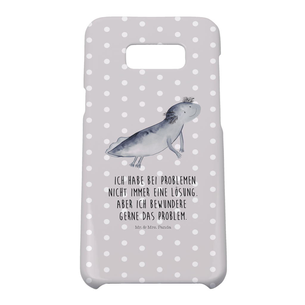 Handyhülle Axolotl Schwimmen Handyhülle, Handycover, Cover, Handy, Hülle, Iphone 10, Iphone X, Axolotl, Molch, Axolot, Schwanzlurch, Lurch, Lurche, Problem, Probleme, Lösungen, Motivation