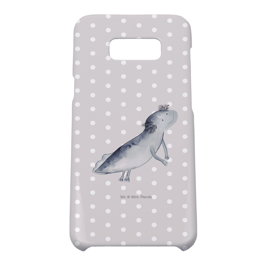 Handyhülle Axolotl Schwimmen Handyhülle, Handycover, Cover, Handy, Hülle, Iphone 10, Iphone X, Axolotl, Molch, Axolot, Schwanzlurch, Lurch, Lurche, Problem, Probleme, Lösungen, Motivation