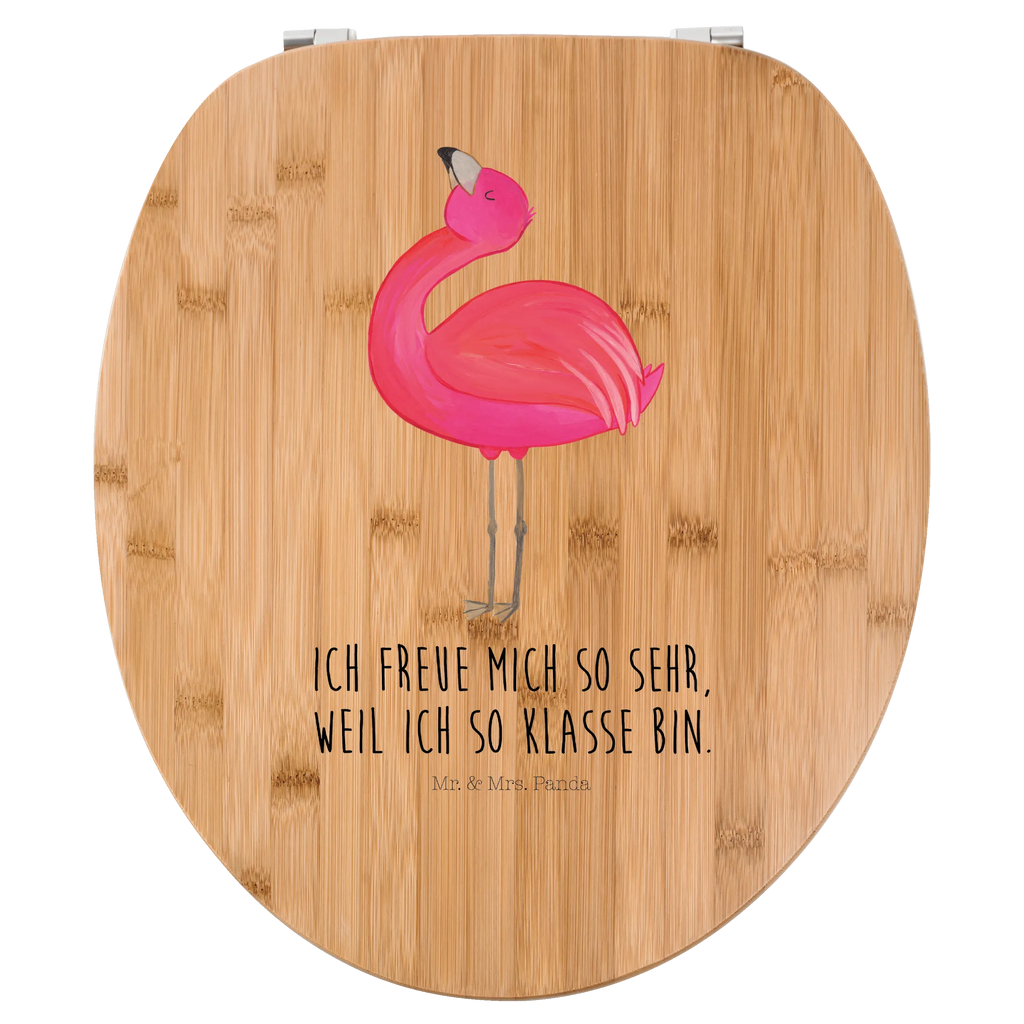 Motiv WC Sitz Flamingo Stolz Klobrille, Klodeckel, Toilettendeckel, WC-Sitz, Toilette, Flamingo, stolz, Freude, Selbstliebe, Selbstakzeptanz, Freundin, beste Freundin, Tochter, Mama, Schwester