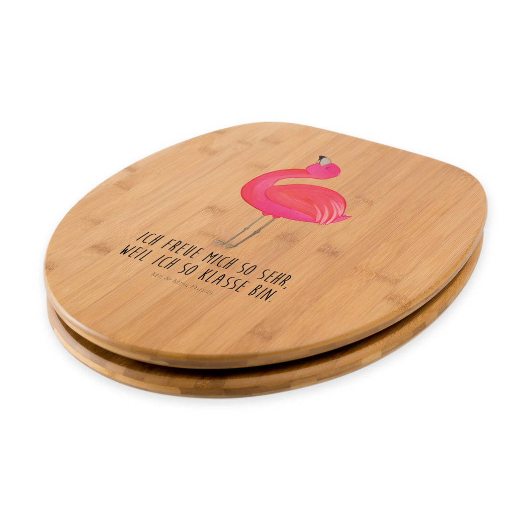 Motiv WC Sitz Flamingo Stolz Klobrille, Klodeckel, Toilettendeckel, WC-Sitz, Toilette, Flamingo, stolz, Freude, Selbstliebe, Selbstakzeptanz, Freundin, beste Freundin, Tochter, Mama, Schwester