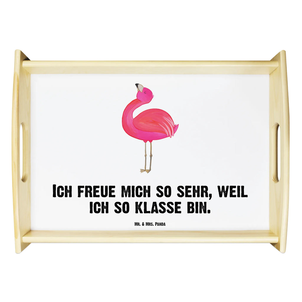 Serviertablett Flamingo Stolz Serviertablett, Tablett, Holztablett, Küchentablett, Dekotablett, Frühstückstablett, Flamingo, stolz, Freude, Selbstliebe, Selbstakzeptanz, Freundin, beste Freundin, Tochter, Mama, Schwester