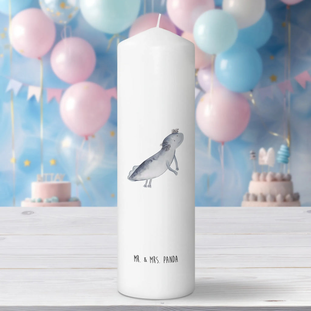 Candle axolotl To swim Kerze, Taufkerze, Kommunionskerze, Geburtstagskerze, Geschenk Kerze, Taufgeschenk Kerze, Kerze mit Druck, Besondere Kerze, Geschenkidee Kerze, Kerze für Kommunion, Geburtstag Kerze, Kommunion Kerze, Axolotl, Molch, Axolot, Schwanzlurch, Lurch, Lurche, Problem, Probleme, Lösungen, Motivation