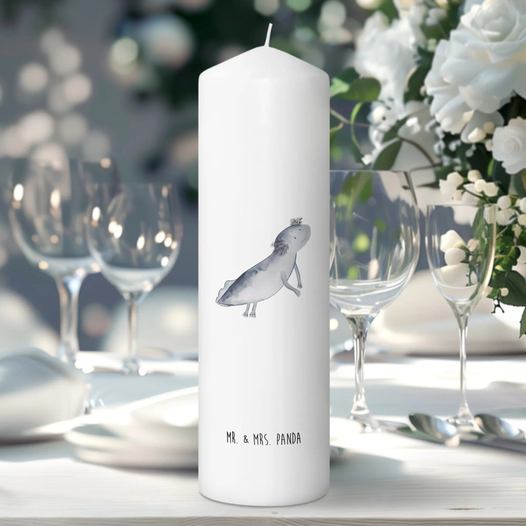Candle axolotl To swim Kerze, Taufkerze, Kommunionskerze, Geburtstagskerze, Geschenk Kerze, Taufgeschenk Kerze, Kerze mit Druck, Besondere Kerze, Geschenkidee Kerze, Kerze für Kommunion, Geburtstag Kerze, Kommunion Kerze, Axolotl, Molch, Axolot, Schwanzlurch, Lurch, Lurche, Problem, Probleme, Lösungen, Motivation
