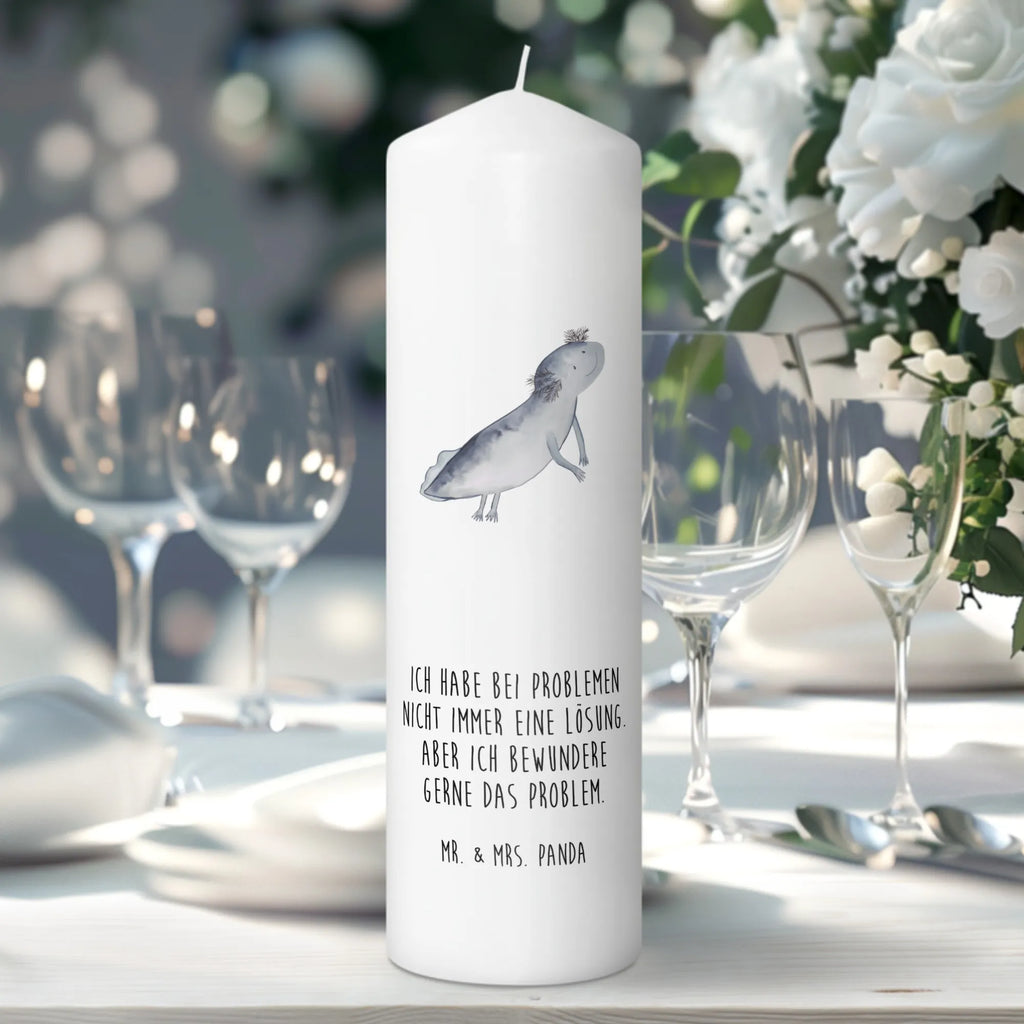 Candle axolotl To swim Kerze, Taufkerze, Kommunionskerze, Geburtstagskerze, Geschenk Kerze, Taufgeschenk Kerze, Kerze mit Druck, Besondere Kerze, Geschenkidee Kerze, Kerze für Kommunion, Geburtstag Kerze, Kommunion Kerze, Axolotl, Molch, Axolot, Schwanzlurch, Lurch, Lurche, Problem, Probleme, Lösungen, Motivation