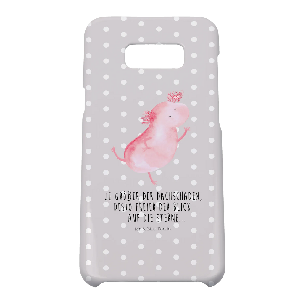 Handyhülle Axolotl Tanzen Handyhülle, Handycover, Cover, Handy, Hülle, Iphone 10, Iphone X, Axolotl, Molch, Axolot, Schwanzlurch, Lurch, Lurche, Dachschaden, Sterne, verrückt, Freundin, beste Freundin