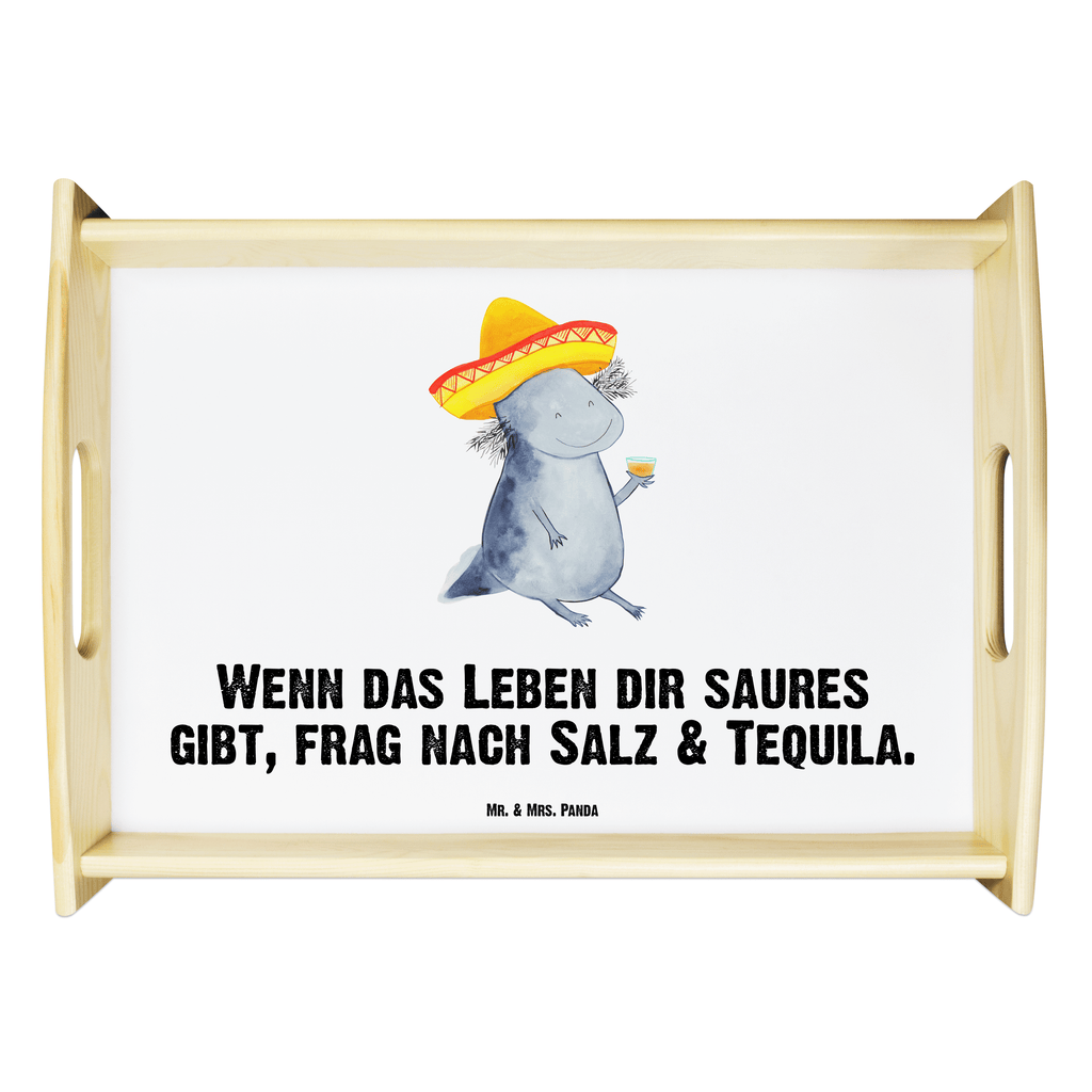 Serviertablett Axolotl Tequila Serviertablett, Tablett, Holztablett, Küchentablett, Dekotablett, Frühstückstablett, Axolotl, Molch, Mexico, Mexiko, Sombrero, Zitrone, Tequila, Motivation, Spruch, Schwanzlurch, Lurch, Lurche, Axolot, Feuerdrache, Feuersalamander