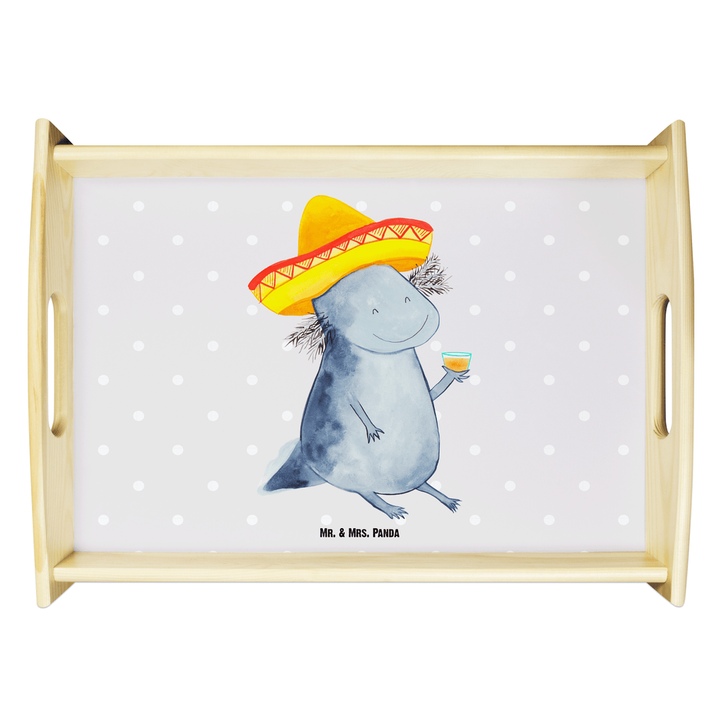 Serviertablett Axolotl Tequila Serviertablett, Tablett, Holztablett, Küchentablett, Dekotablett, Frühstückstablett, Axolotl, Molch, Mexico, Mexiko, Sombrero, Zitrone, Tequila, Motivation, Spruch, Schwanzlurch, Lurch, Lurche, Axolot, Feuerdrache, Feuersalamander