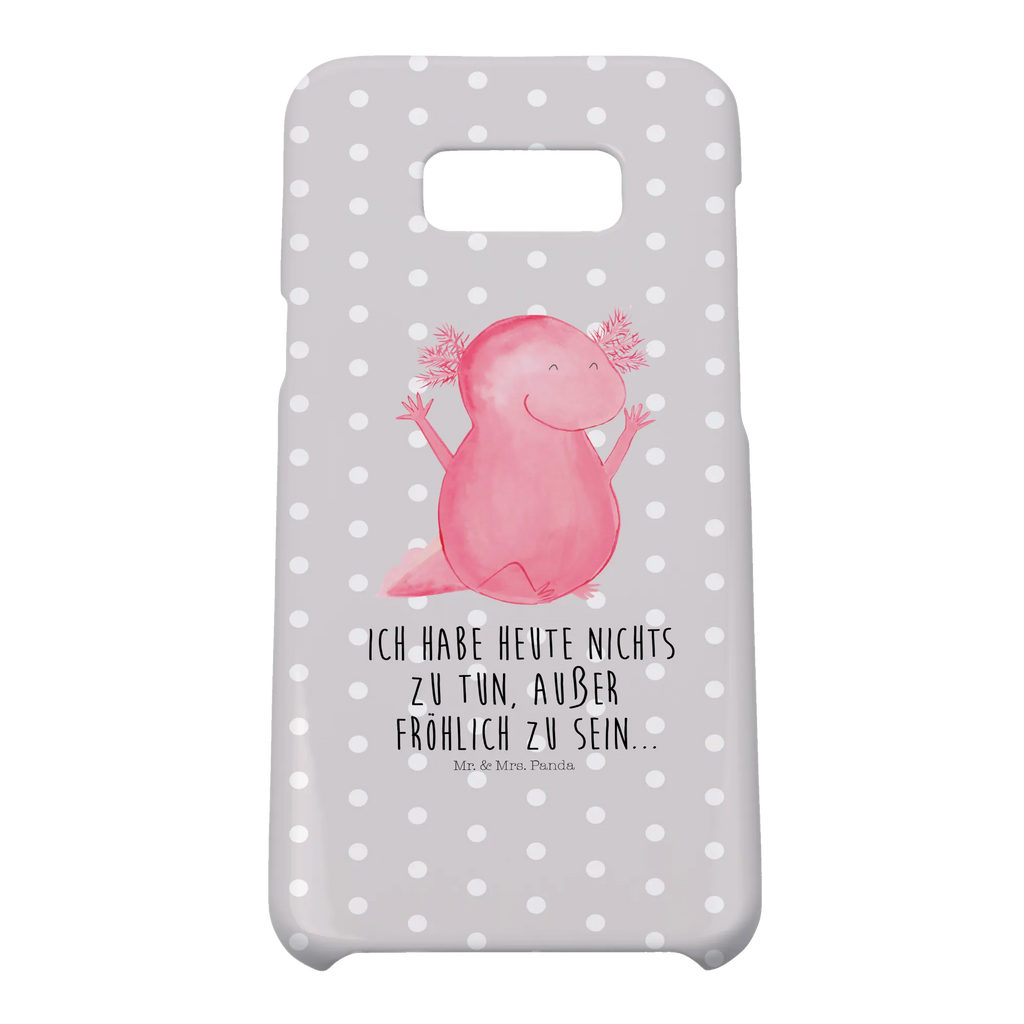 Handyhülle Axolotl Hurra Handyhülle, Handycover, Cover, Handy, Hülle, Iphone 10, Iphone X, Axolotl, Molch, Axolot, Schwanzlurch, Lurch, Lurche, fröhlich, Spaß, Freude, Motivation, Zufriedenheit