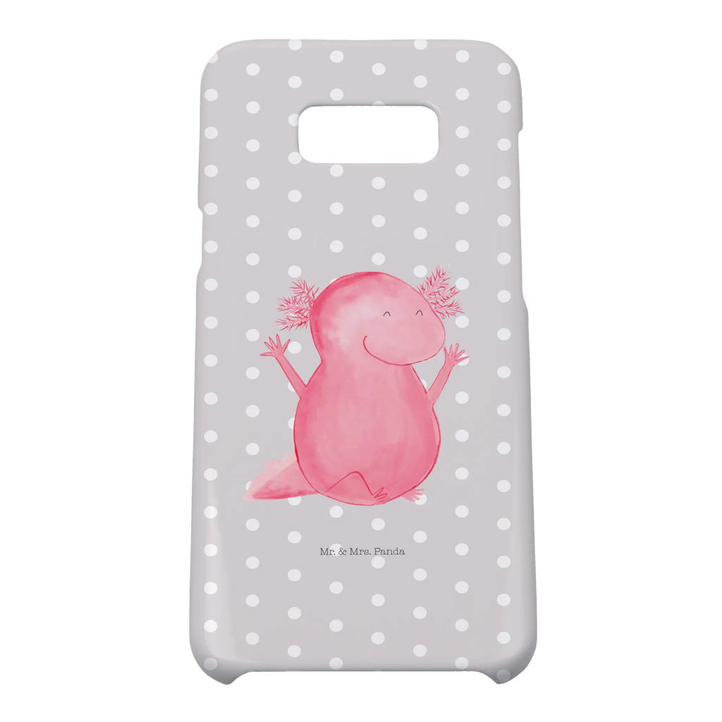 Handyhülle Axolotl Hurra Handyhülle, Handycover, Cover, Handy, Hülle, Iphone 10, Iphone X, Axolotl, Molch, Axolot, Schwanzlurch, Lurch, Lurche, fröhlich, Spaß, Freude, Motivation, Zufriedenheit