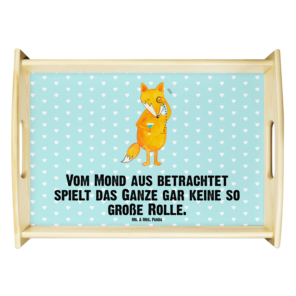 Serviertablett Fuchs Lord Serviertablett, Tablett, Holztablett, Küchentablett, Dekotablett, Frühstückstablett, Fuchs, Füchse, tröstende Worte, Spruch lustig, Liebeskummer Geschenk, Motivation Spruch, Problemlösung