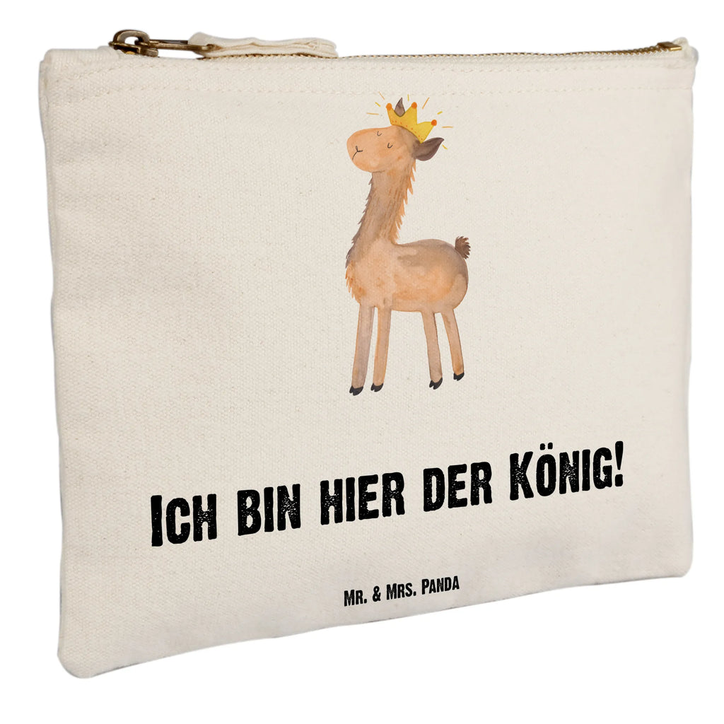 Schminktasche Lama König Schminktasche, Kosmetiktasche, Kosmetikbeutel, Stiftemäppchen, Etui, Federmappe, Makeup, XXL, Schminketui, Kosmetiketui, Schlamperetui, Lama, Alpaka, Lamas, König, Königin, Freundin, Mama, Papa, Büro Kollege, Kollegin, Chef, Vorgesetzter, Abi, Abitur