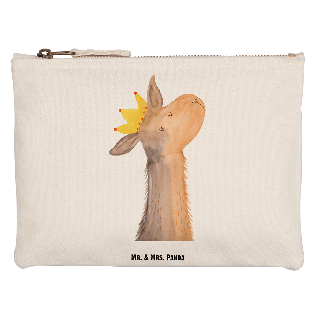 Schminktasche Lamakopf König Schminktasche, Kosmetiktasche, Kosmetikbeutel, Stiftemäppchen, Etui, Federmappe, Makeup, XXL, Schminketui, Kosmetiketui, Schlamperetui, Lama, Alpaka, Lamas, König, Königin, Freundin, Mama, Papa, Büro Kollege, Kollegin, Chef, Vorgesetzter, Abi, Abitur