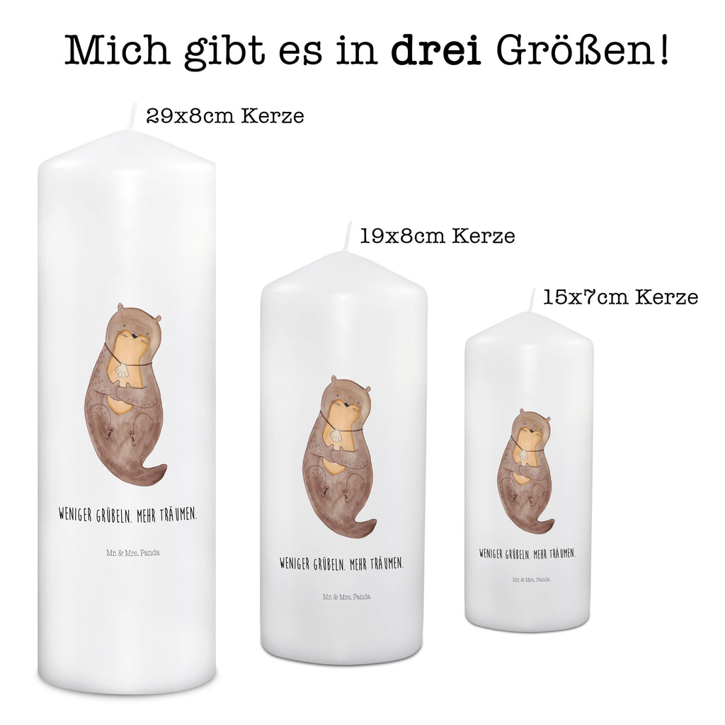 Kerze Otter Muschel Kerze, Taufkerze, Kommunionskerze, Geburtstagskerze, Geschenk Kerze, Taufgeschenk Kerze, Kerze mit Druck, Besondere Kerze, Geschenkidee Kerze, Kerze für Kommunion, Geburtstag Kerze, Kommunion Kerze, Otter, Fischotter, Seeotter, Otterliebe, grübeln, träumen, Motivation, Tagträumen, Büro