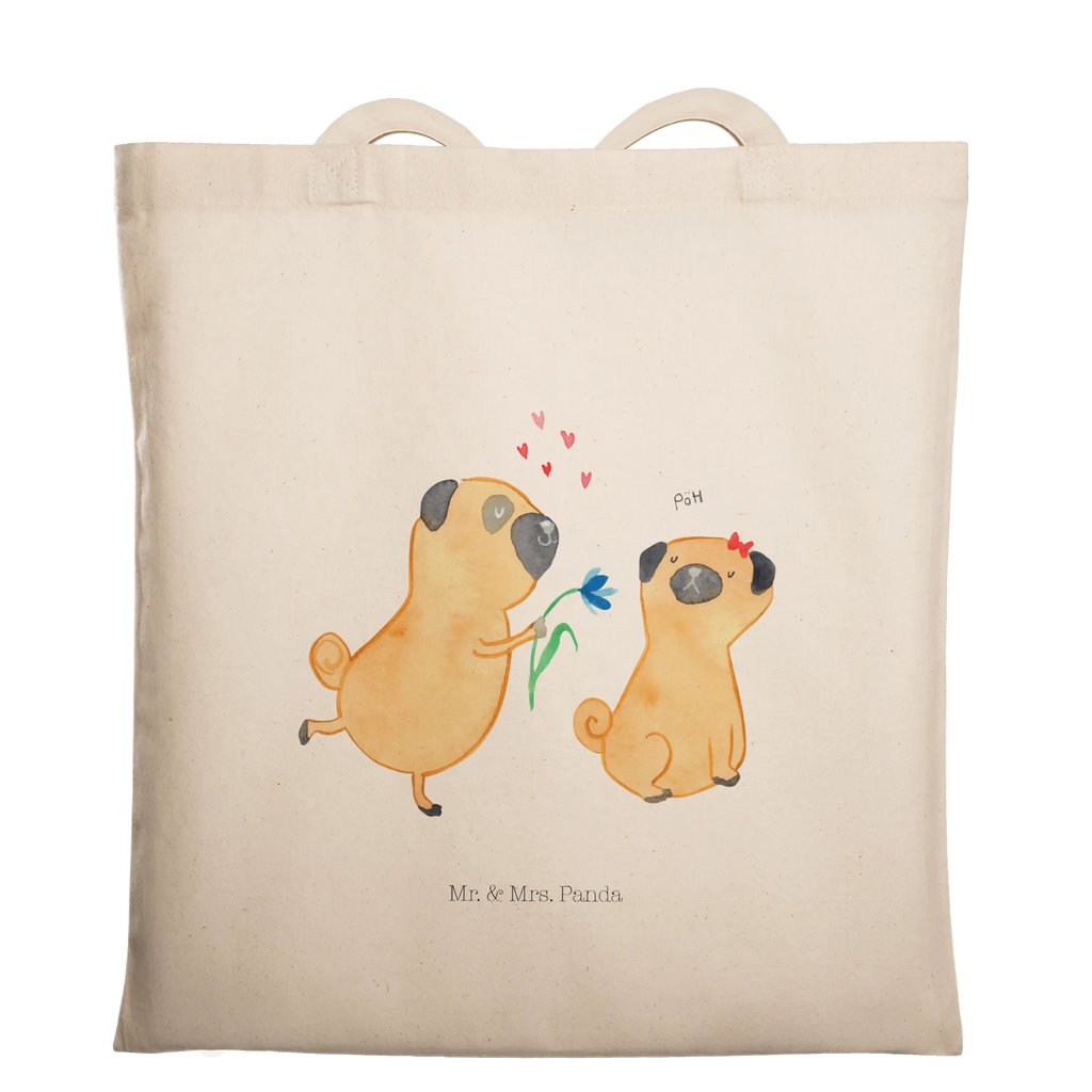 Tragetasche Mops Verliebt Beuteltasche, Beutel, Einkaufstasche, Jutebeutel, Stoffbeutel, Tasche, Shopper, Umhängetasche, Strandtasche, Schultertasche, Stofftasche, Tragetasche, Badetasche, Jutetasche, Einkaufstüte, Laptoptasche, Hund, Hundemotiv, Haustier, Hunderasse, Tierliebhaber, Hundebesitzer, Sprüche, Mops, Möpse, Hundeliebe, verliebt, Liebe, Liebesspruch. Verlobt, Geschenk Freund, Partner