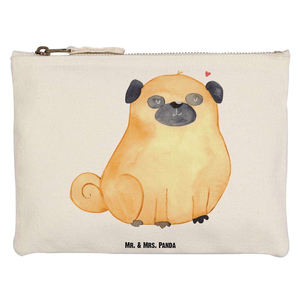 Schminktasche Mops Schminktasche, Kosmetiktasche, Kosmetikbeutel, Stiftemäppchen, Etui, Federmappe, Makeup, XXL, Schminketui, Kosmetiketui, Schlamperetui, Hund, Hundemotiv, Haustier, Hunderasse, Tierliebhaber, Hundebesitzer, Sprüche, Mops, Liebe, Hundeliebe