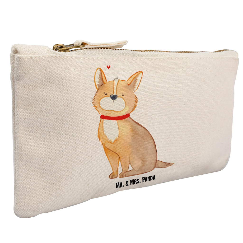 Schminktasche Hund Glück Schminktasche, Kosmetiktasche, Kosmetikbeutel, Stiftemäppchen, Etui, Federmappe, Makeup, XXL, Schminketui, Kosmetiketui, Schlamperetui, Hund, Hundemotiv, Haustier, Hunderasse, Tierliebhaber, Hundebesitzer, Sprüche, Corgie, Hundeliebe, Spruch, Hundemama, Liebe