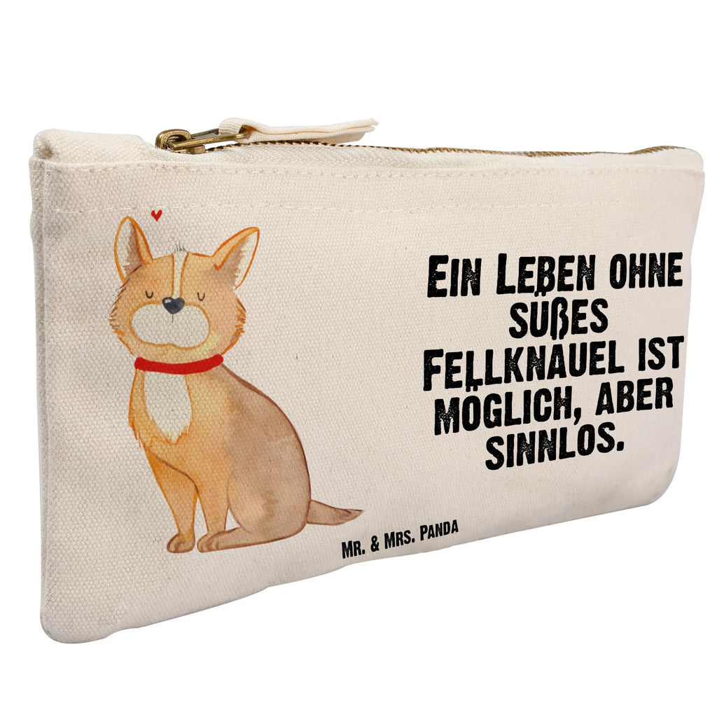 Schminktasche Hund Glück Schminktasche, Kosmetiktasche, Kosmetikbeutel, Stiftemäppchen, Etui, Federmappe, Makeup, XXL, Schminketui, Kosmetiketui, Schlamperetui, Hund, Hundemotiv, Haustier, Hunderasse, Tierliebhaber, Hundebesitzer, Sprüche, Corgie, Hundeliebe, Spruch, Hundemama, Liebe